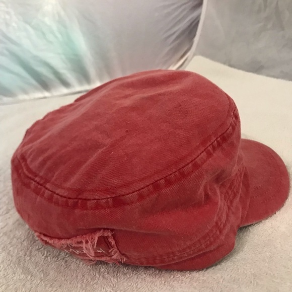 Military Styled Viva Mexico Adjustable Elastic Travel & Beach Conductor Cap - Picture 6 of 14